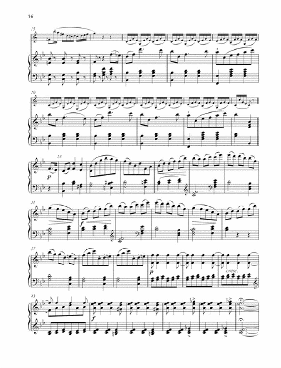 Joy of Music - Discoveries from the Schott Archives Clarinet Solo scores gallery preview page 16