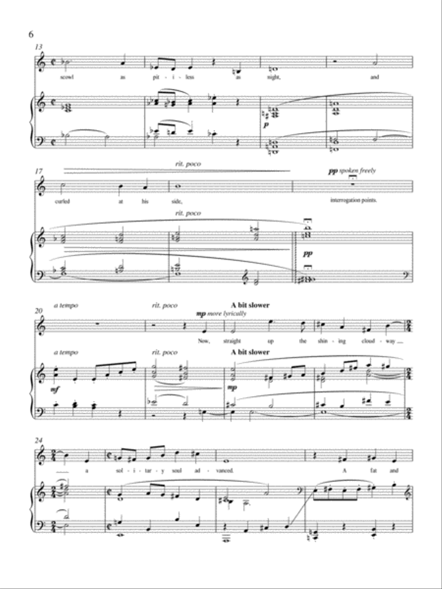 Three Impudent Arias Three Impudent Arias Medium Voice scores gallery preview page 6