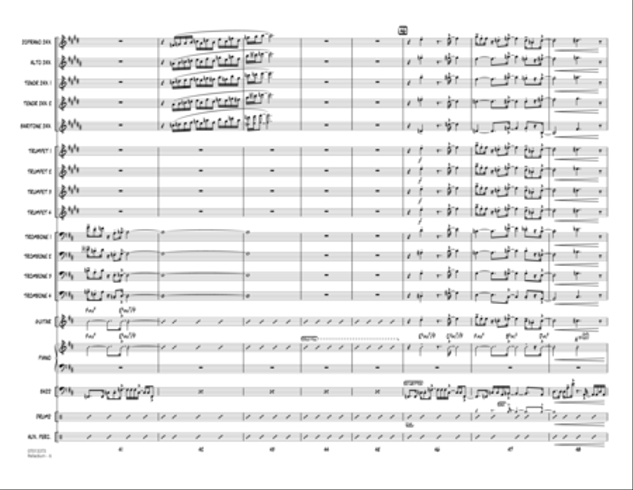 Palladium (arr. Mike Tomaro) - Conductor Score (Full Score) Jazz Ensemble scores gallery preview page 6