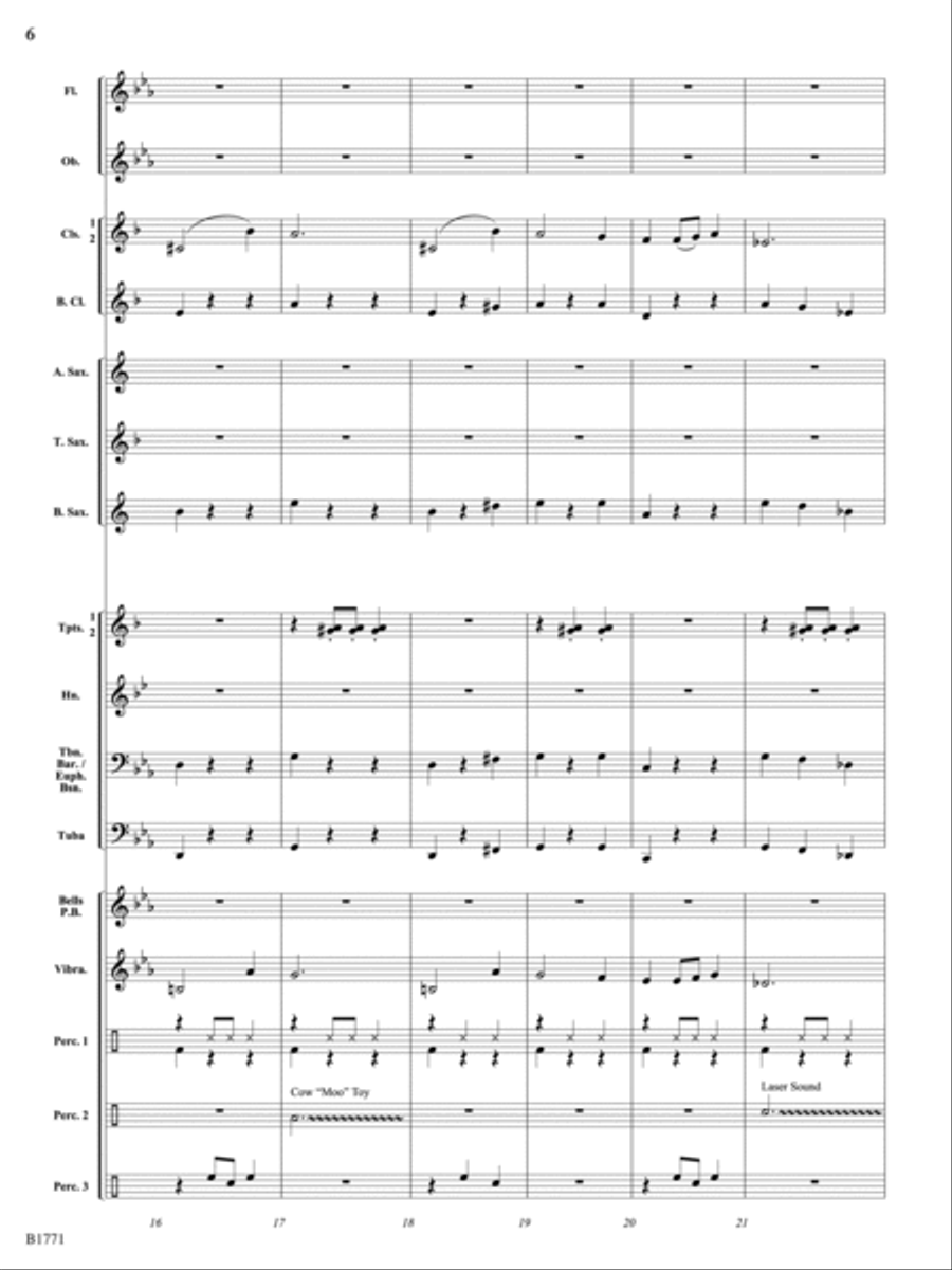 Abandoned Toy Shop: Score Concert Band scores gallery preview page 6