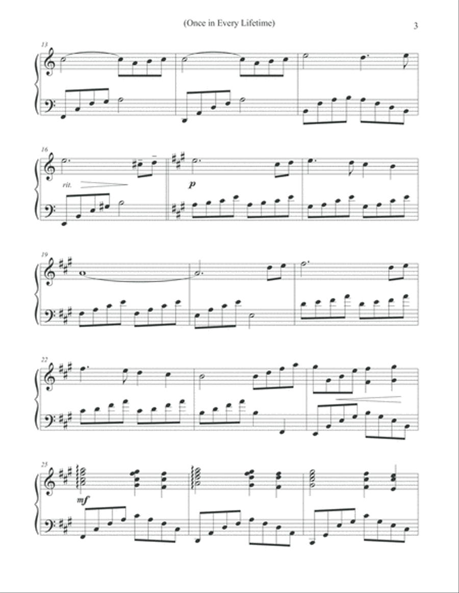 Heart Piano Piano Solo scores gallery preview page 3