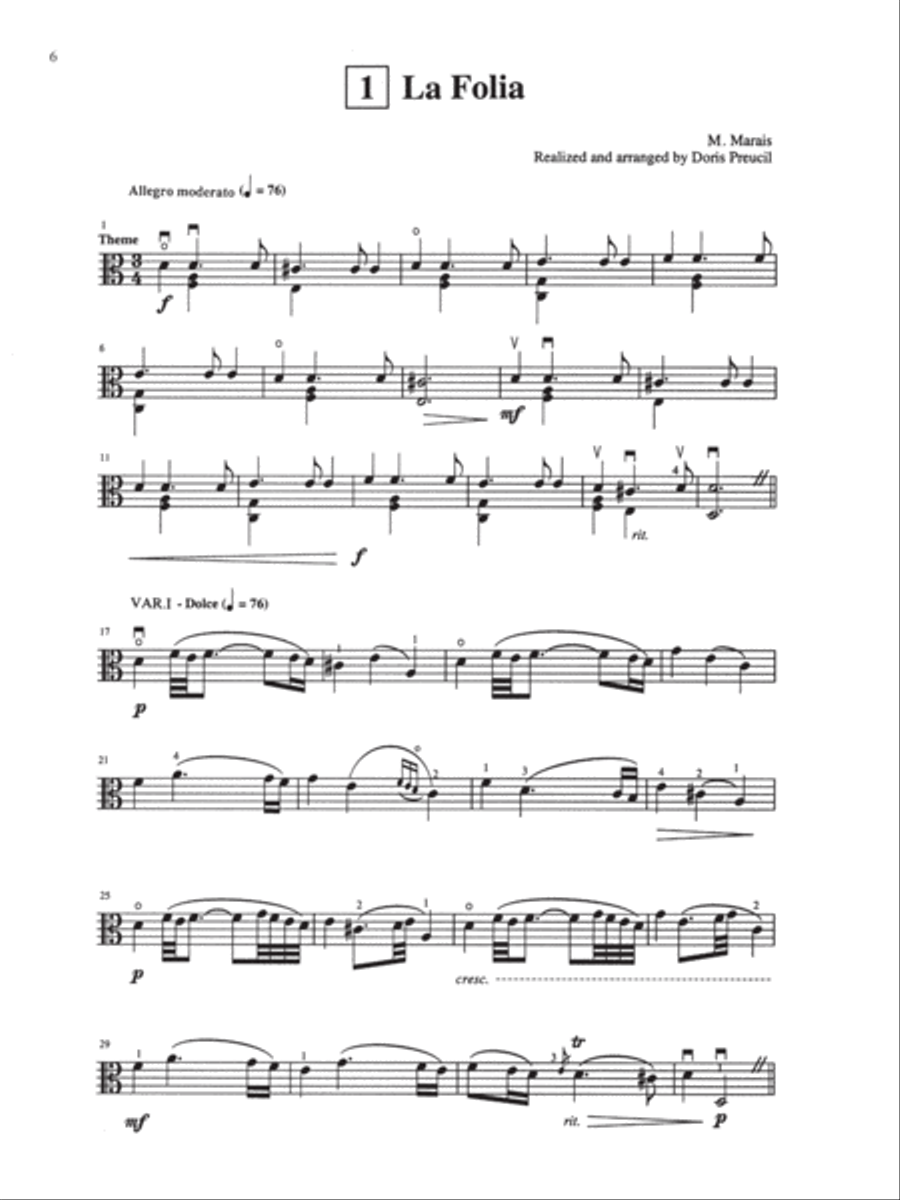 Suzuki Viola School, Volume 6 String Methods scores gallery preview page 5