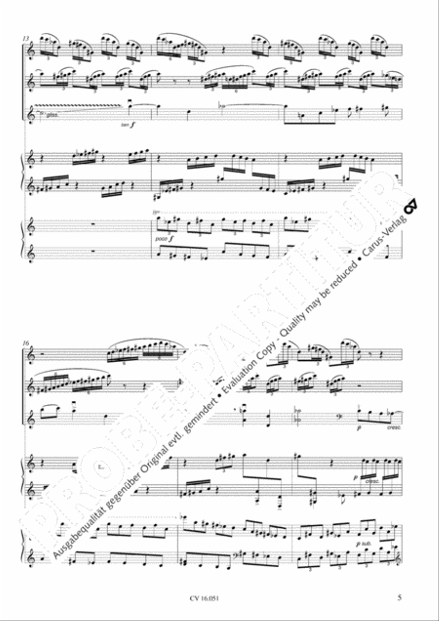 Dances and movements Clarinet scores gallery preview page 8
