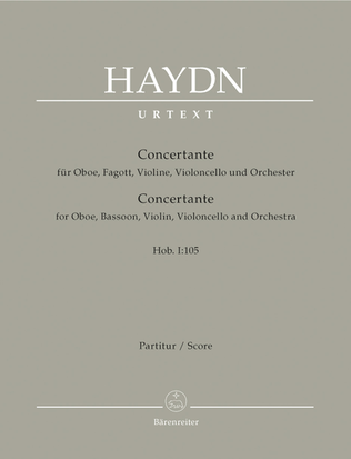 Book cover for Concertante Hob. I:105