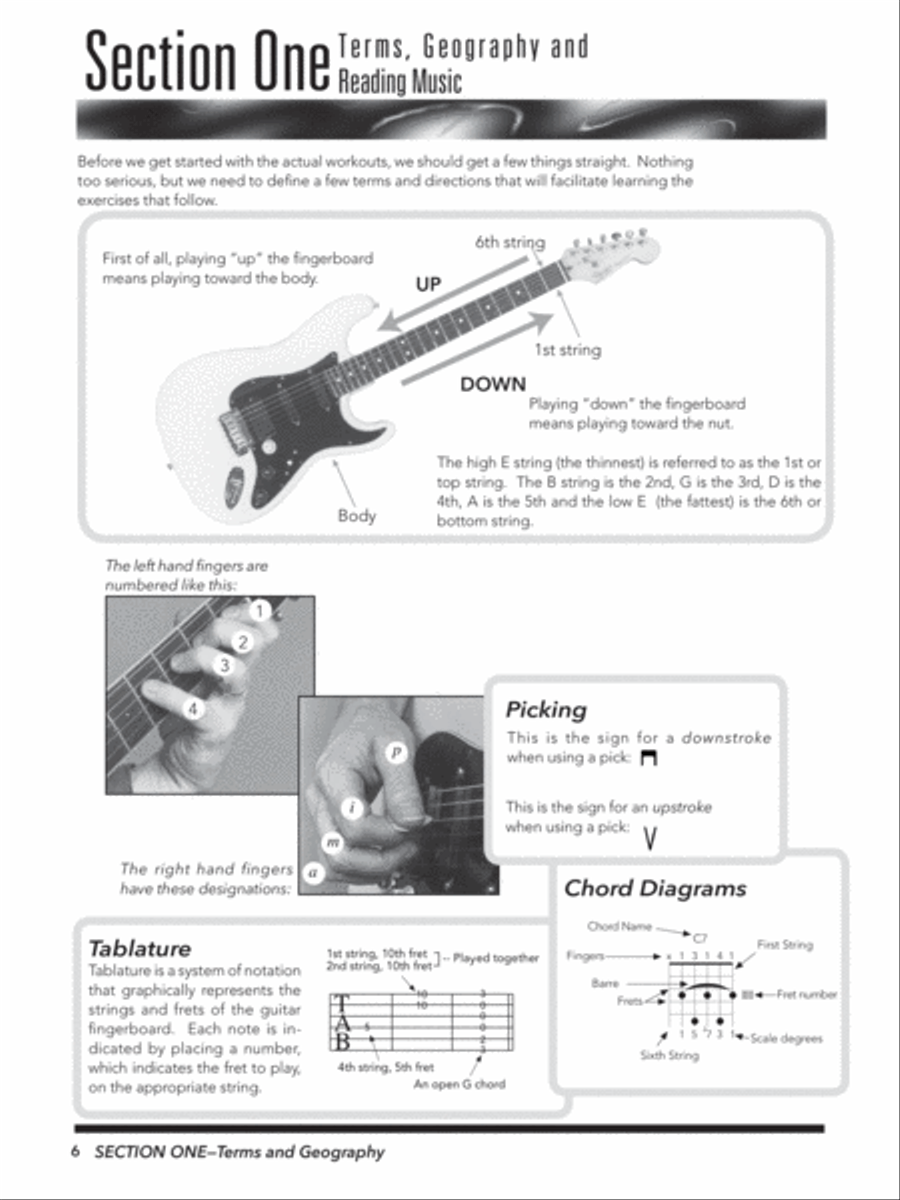 30 Day Guitar Workout by Jody Fisher Guitar Sheet Music