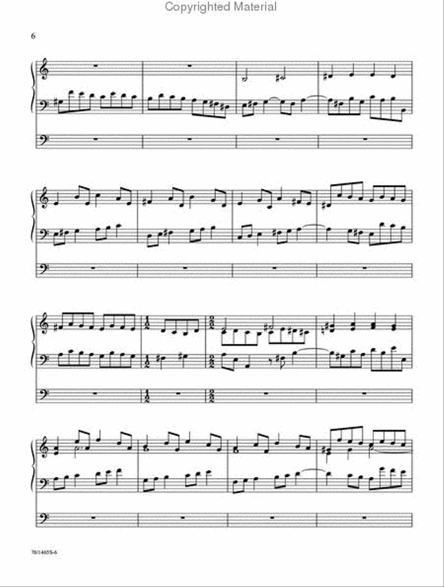 The David Cherwien Hymn Interpretation Series: Holy Week & Easter Organ Solo scores gallery preview page 5