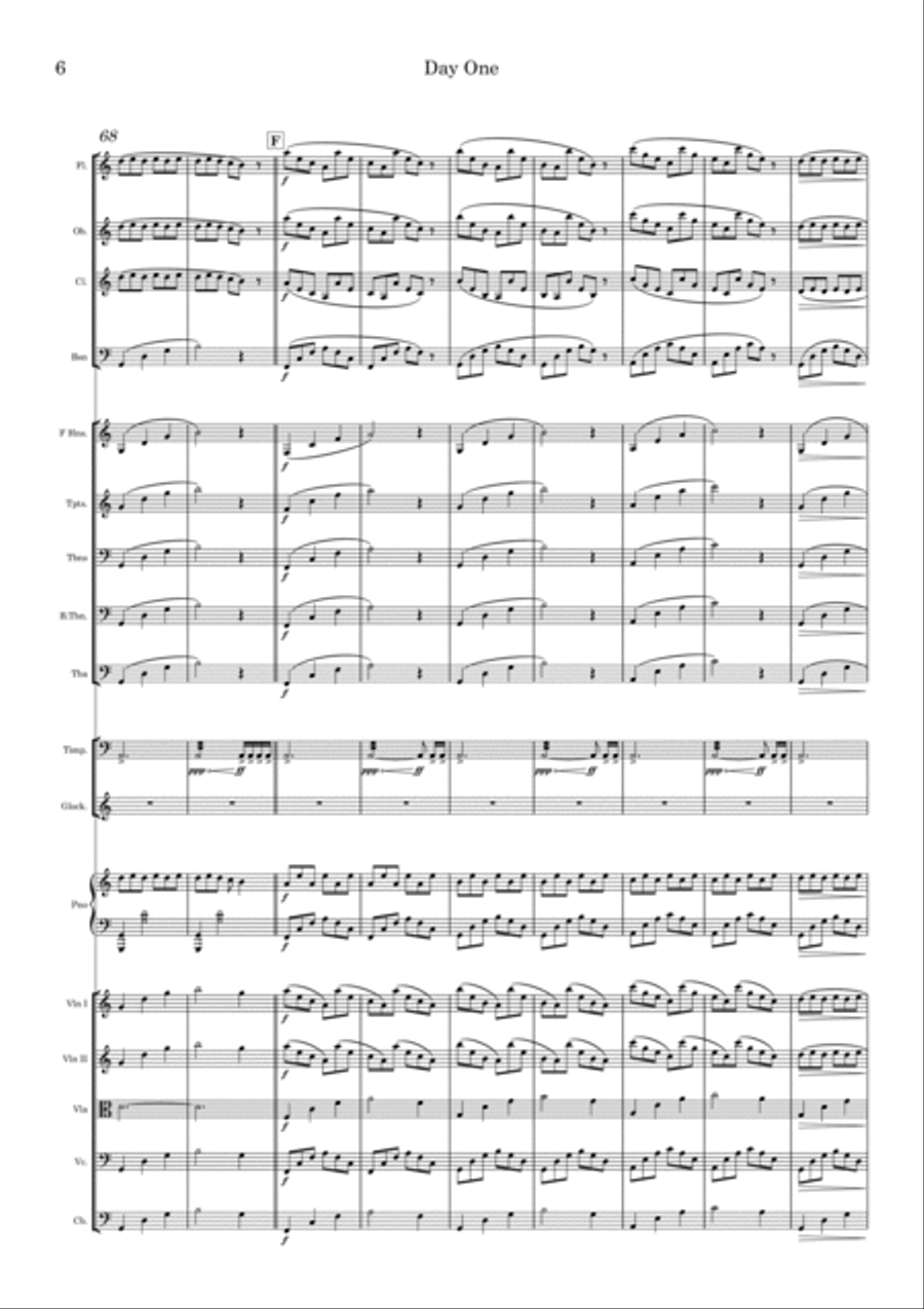 Day One Day One Full Orchestra scores gallery preview page 6