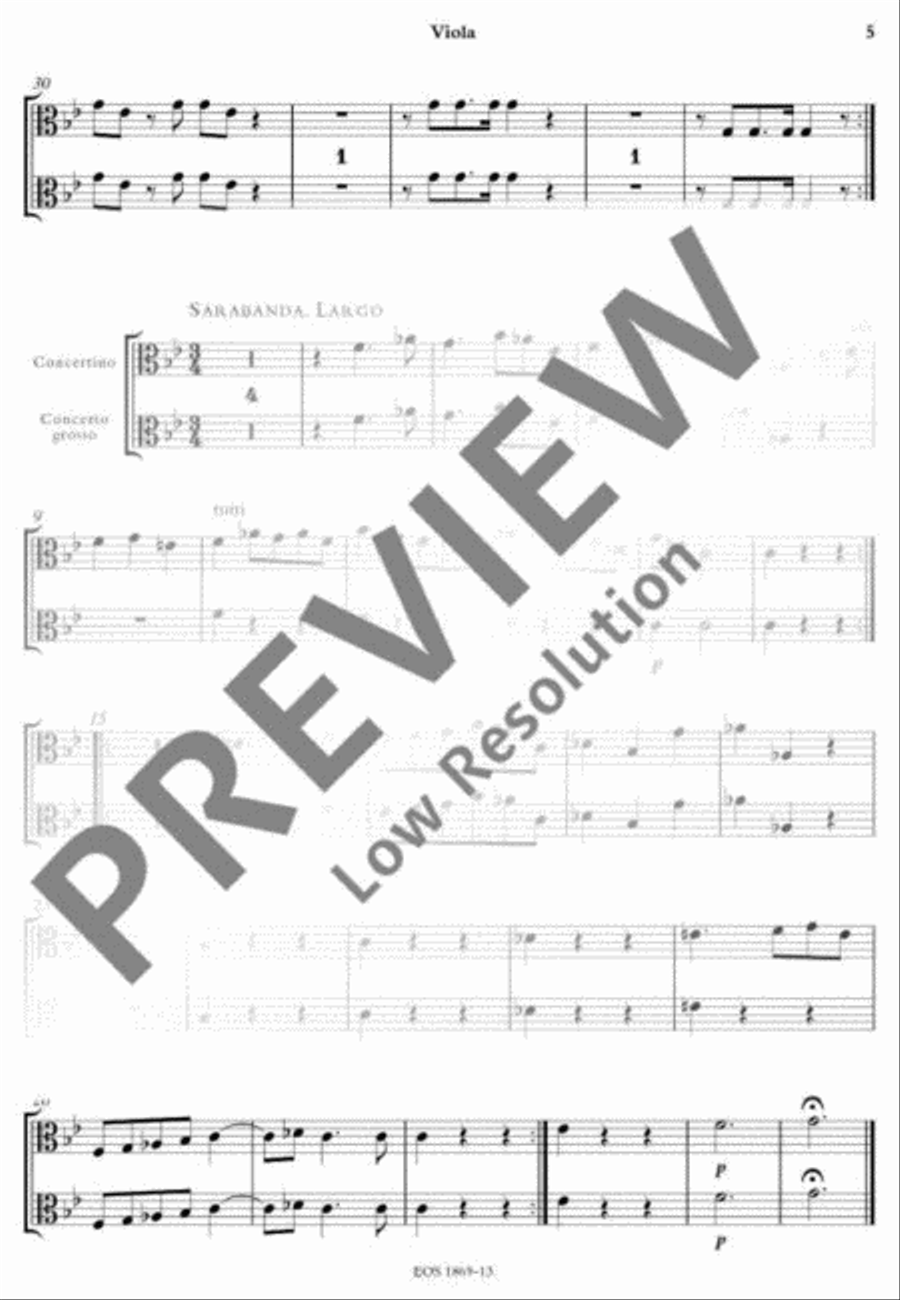 Concerto Grosso Part scores gallery preview page 5