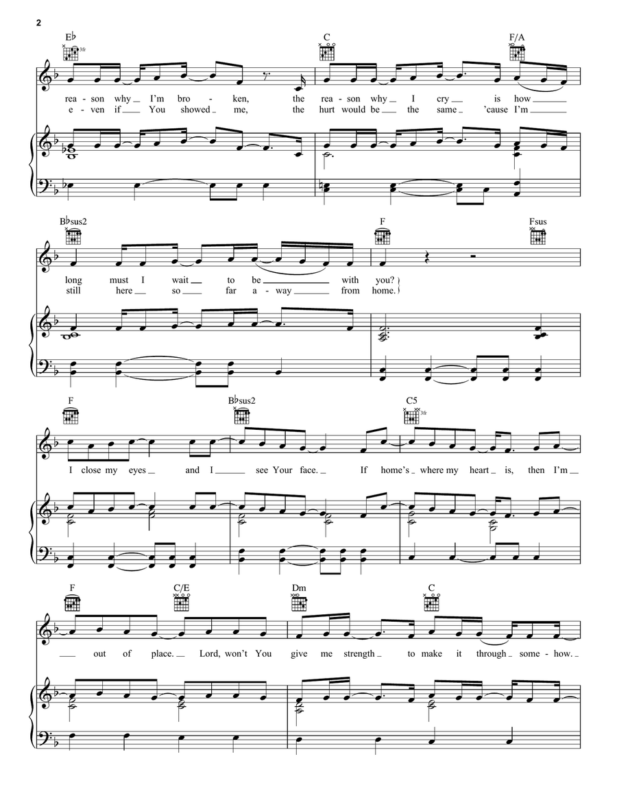 Homesick Guitar scores gallery preview page 2