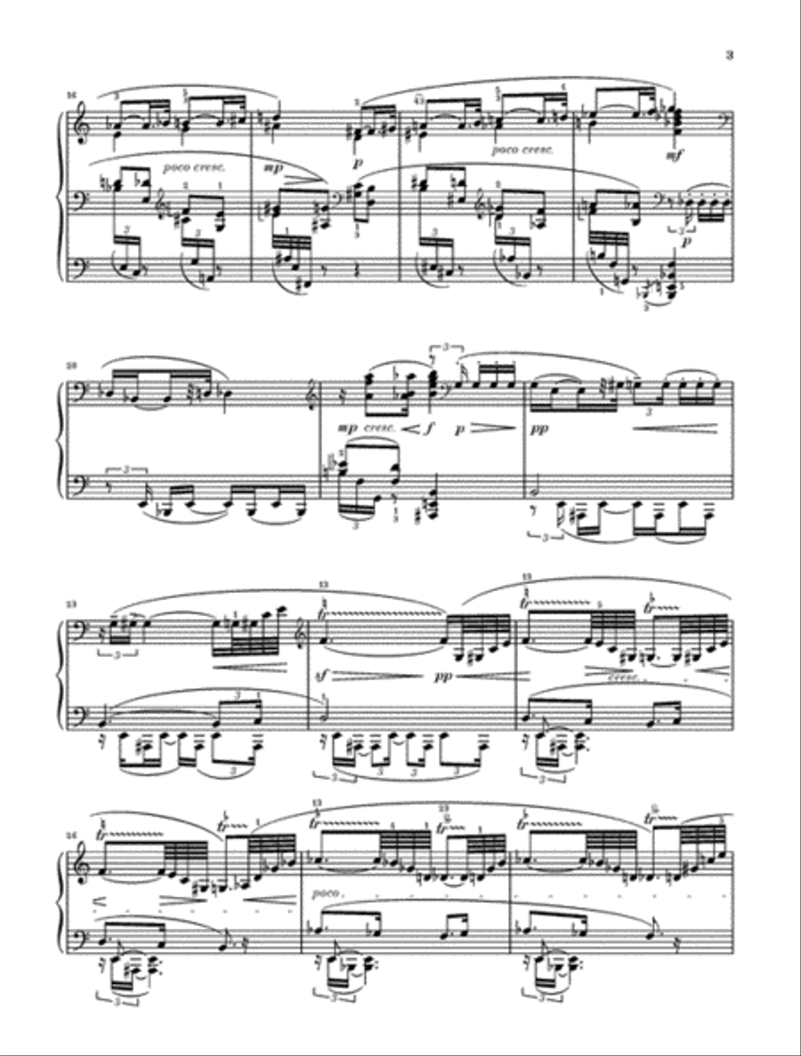 Piano Sonata No. 9, Op. 68 Piano Solo scores gallery preview page 3