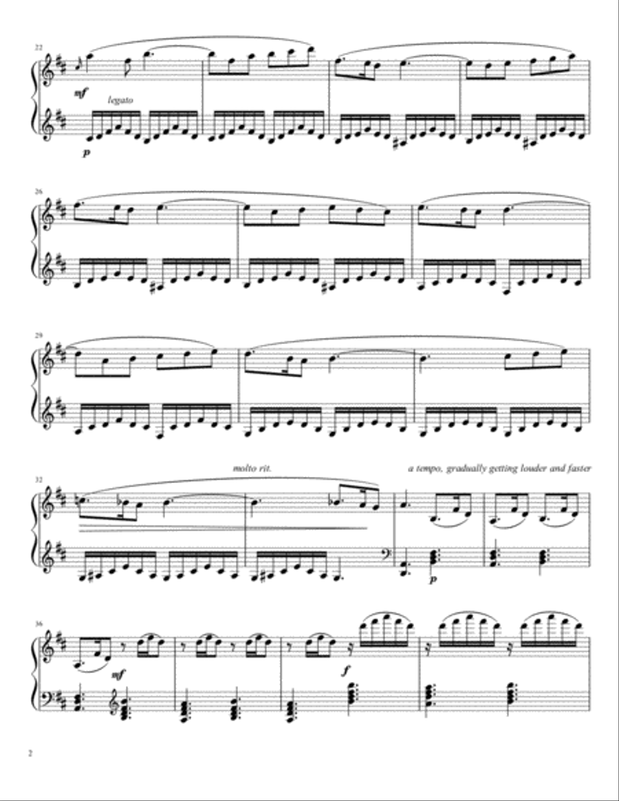 Affections Affections Piano Solo scores gallery preview page 2