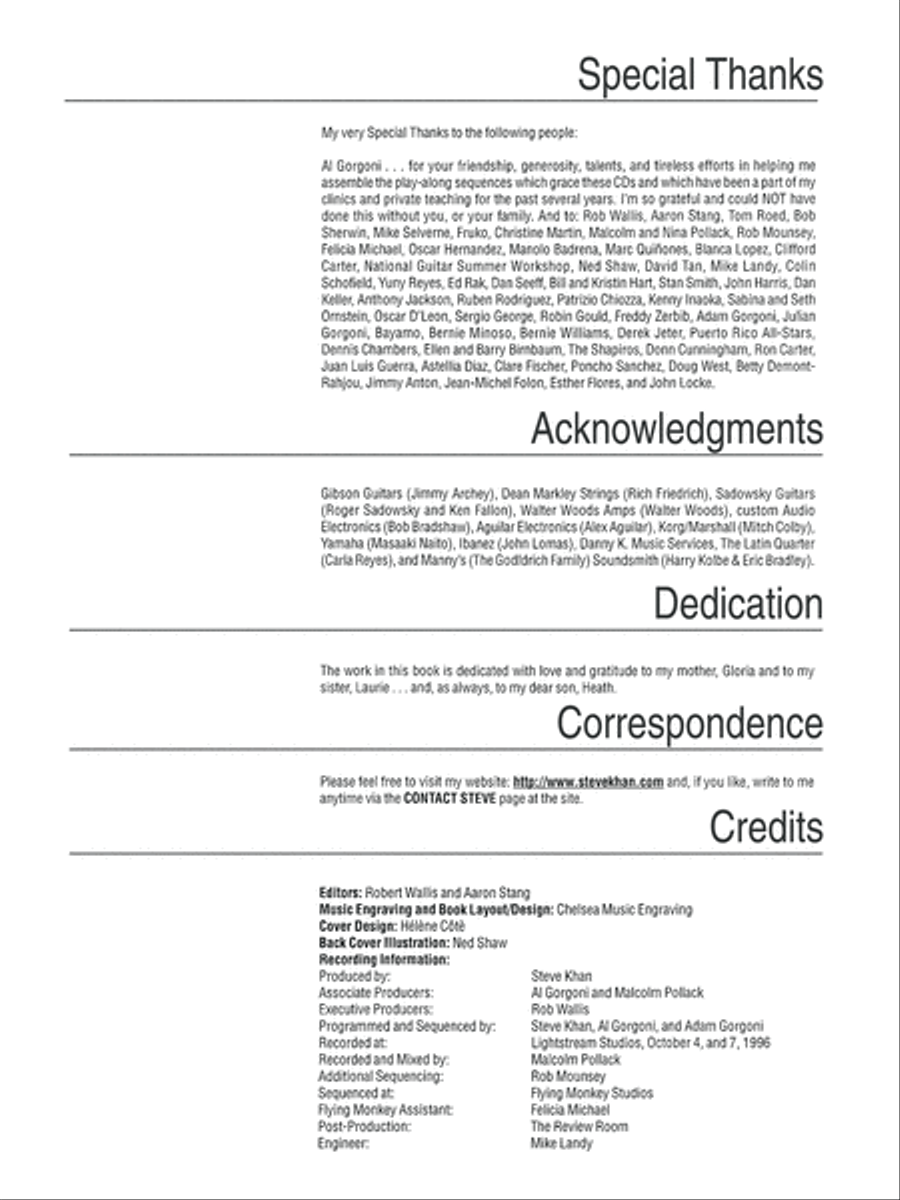 Contemporary Chord Khancepts Electric Guitar scores gallery preview page 4
