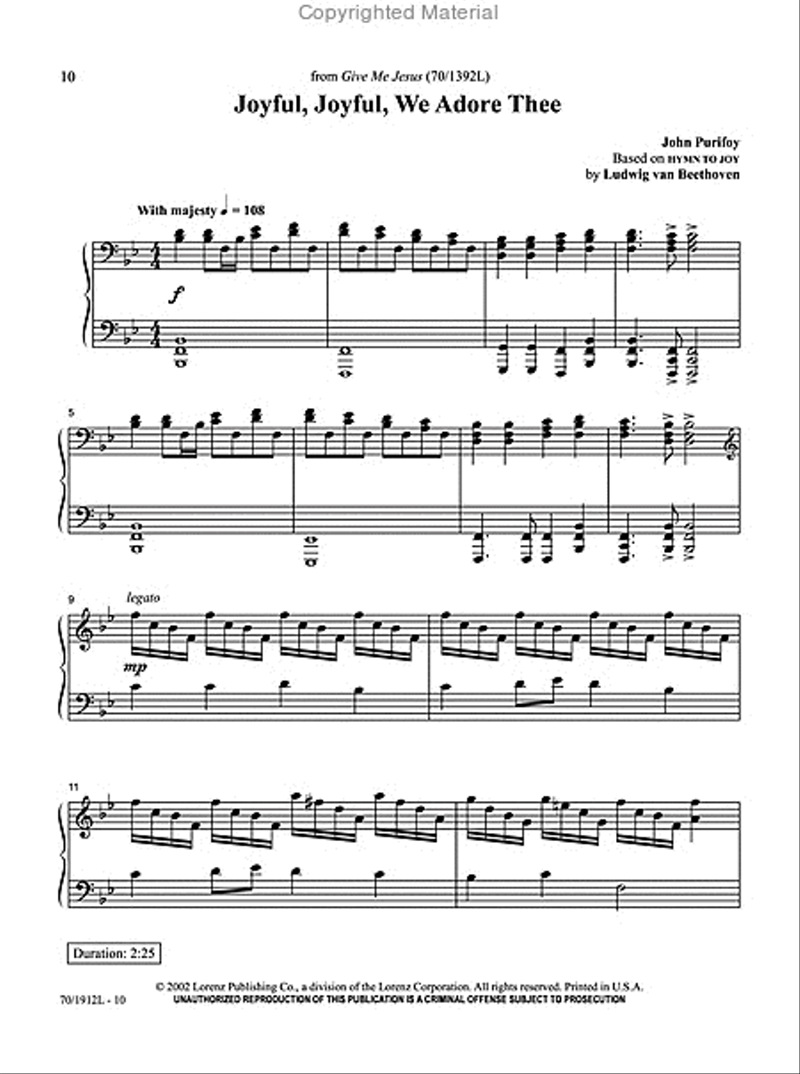 The Church Pianist's Library, Vol. 16 Piano Solo scores gallery preview page 8