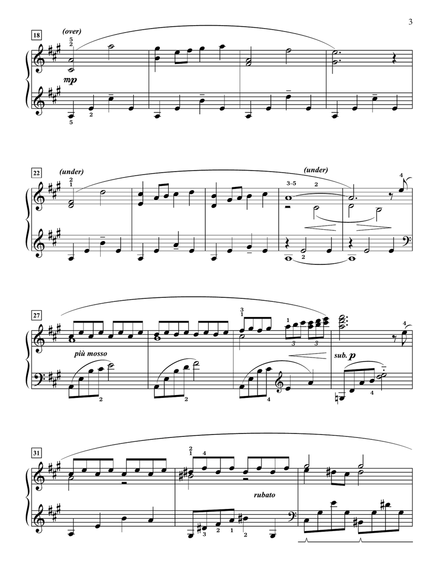 Over The Rainbow (from The Wizard Of Oz) Piano Solo scores gallery preview page 3
