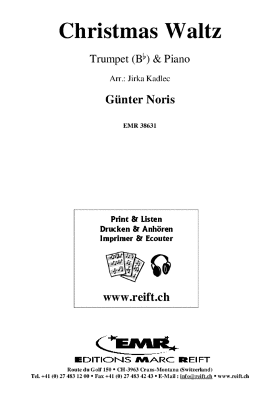 Christmas Waltz Trumpet Solo scores gallery preview page 2
