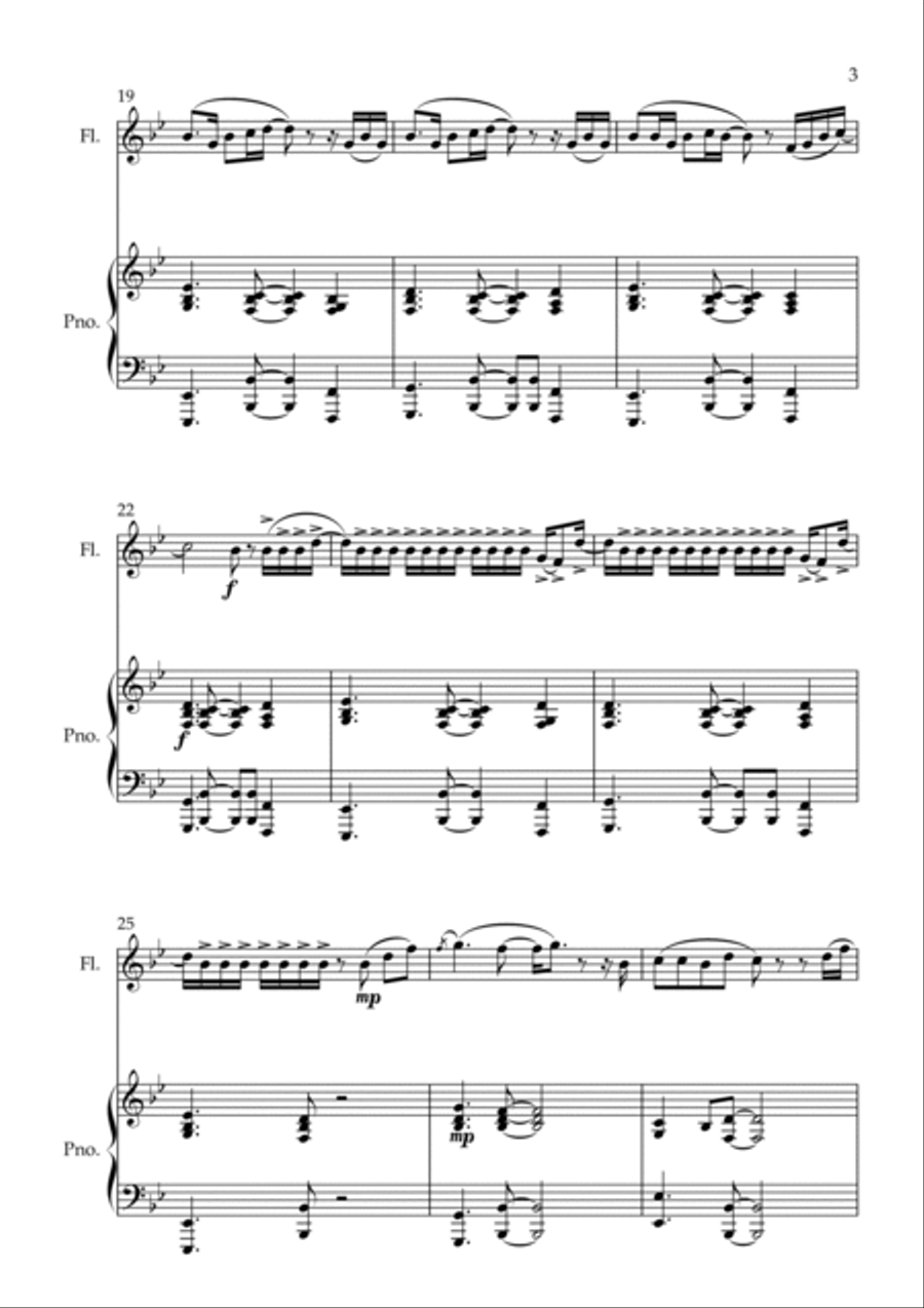 See You Again Flute Solo scores gallery preview page 3