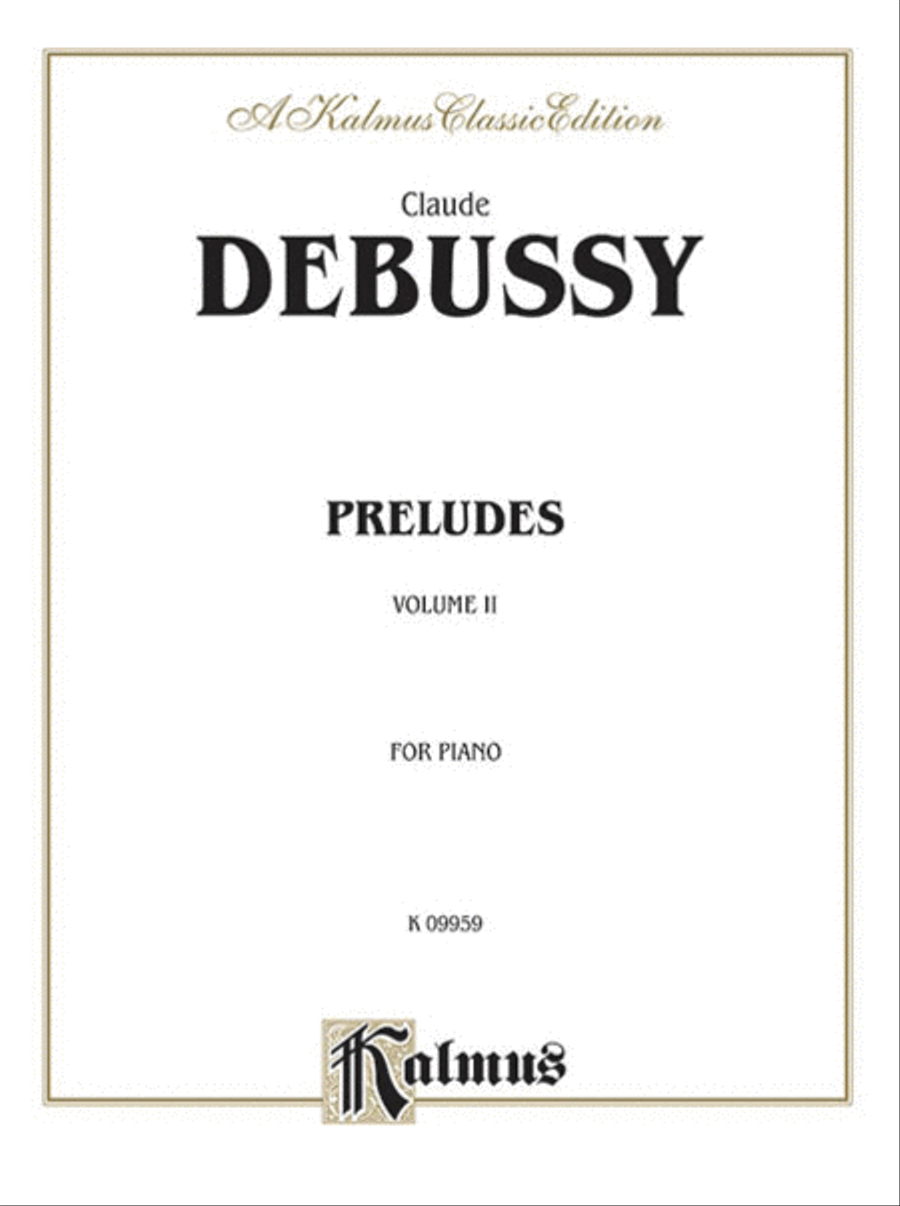 Preludes, Volume 2 Piano Solo scores gallery preview page 1