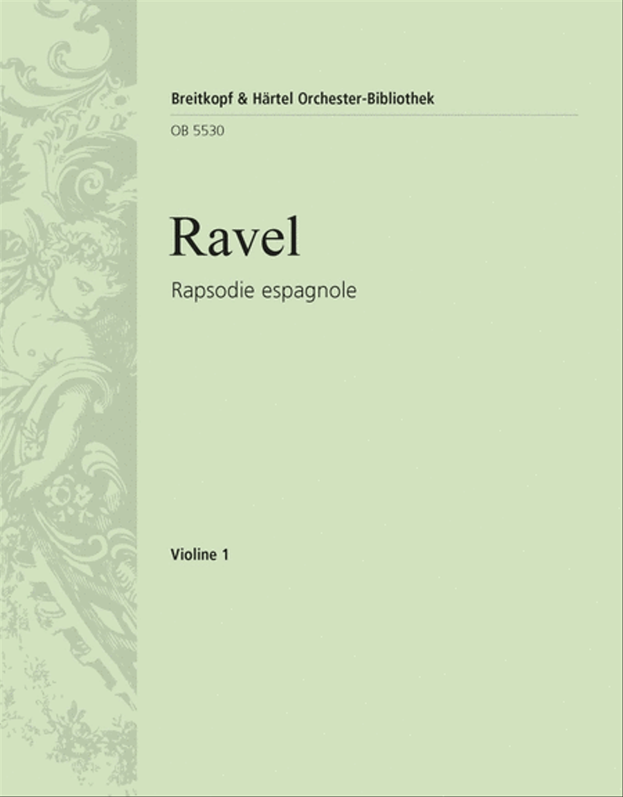 Rapsodie espagnole Orchestra scores gallery preview page 1