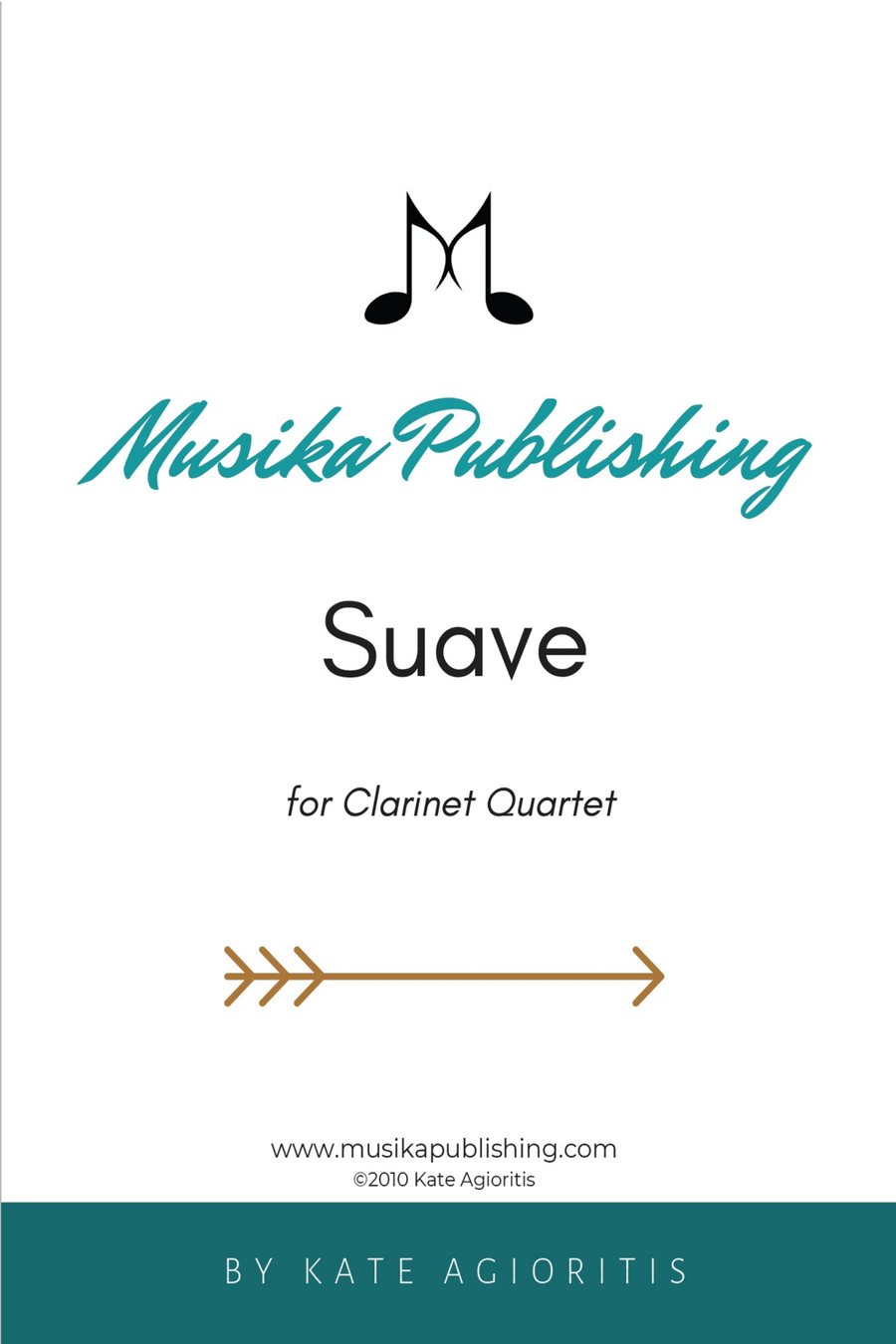 Suave - for Clarinet Quartet Suave - for Clarinet Quartet Clarinet Quartet scores gallery preview page 1