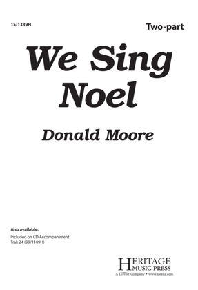 Book cover for We Sing Noel