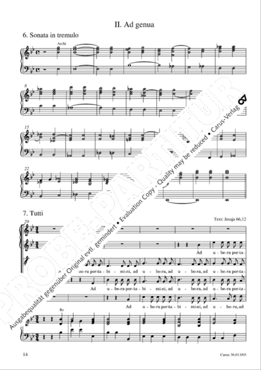 Membra Jesu nostri SSATB scores gallery preview page 15