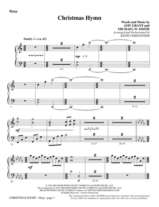 Christmas Hymn - Harp
