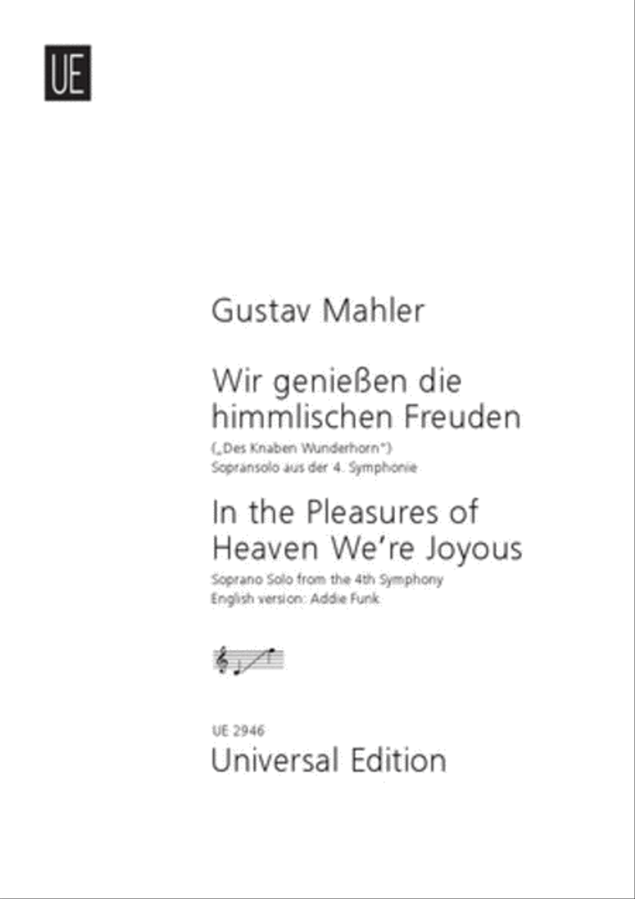 Wir Geniessen (Sop.Solo Chamber Music scores gallery preview page 1