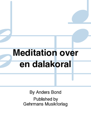 Meditation over en dalakoral