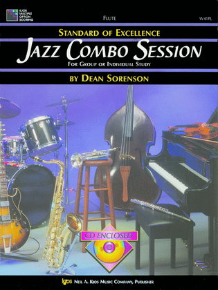 Book cover for Standard of Excellence Jazz Combo Session-Flute
