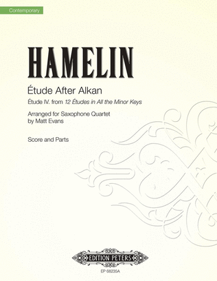Book cover for Étude After Alkan (Score and Parts)