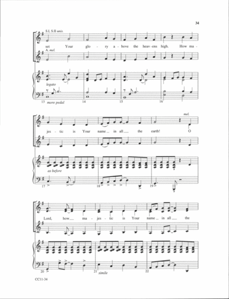 Small Choir Collection - Lloyd Larson SSA SSA scores gallery preview page 3