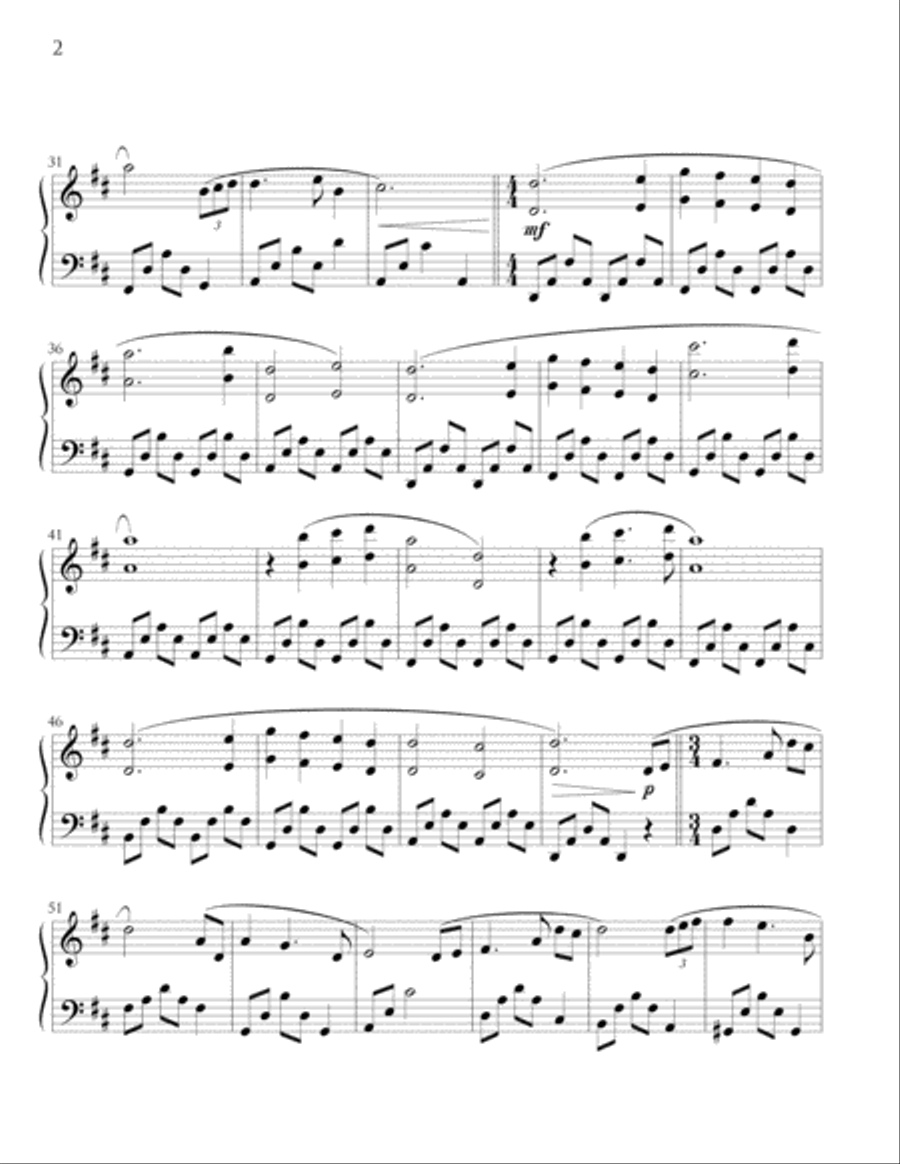 Celtic Sunrise Piano Solo scores gallery preview page 2