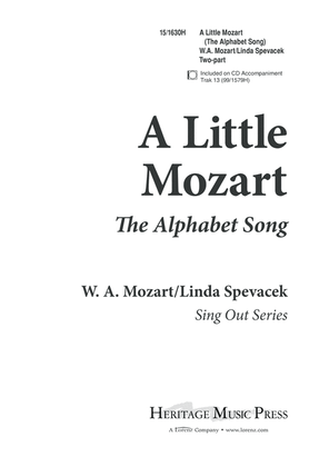 Book cover for A Little Mozart