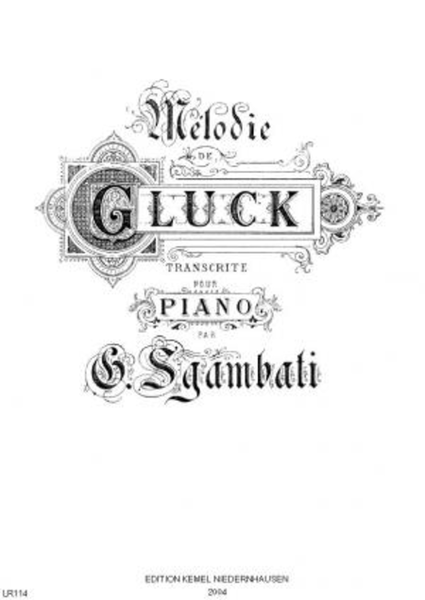 Melodie de Gluck