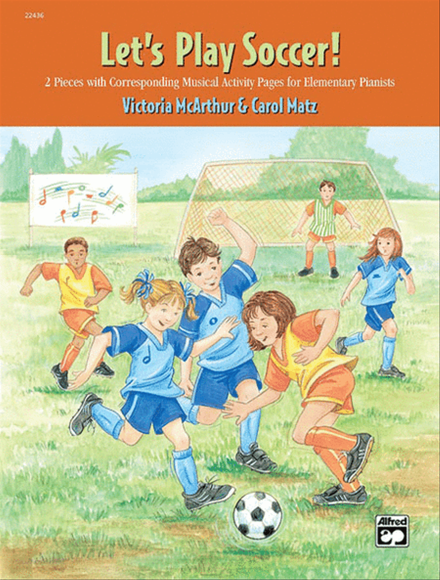 Let's Play Soccer! Easy Piano scores gallery preview page 1