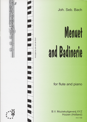 Book cover for Menuet and Badinerie