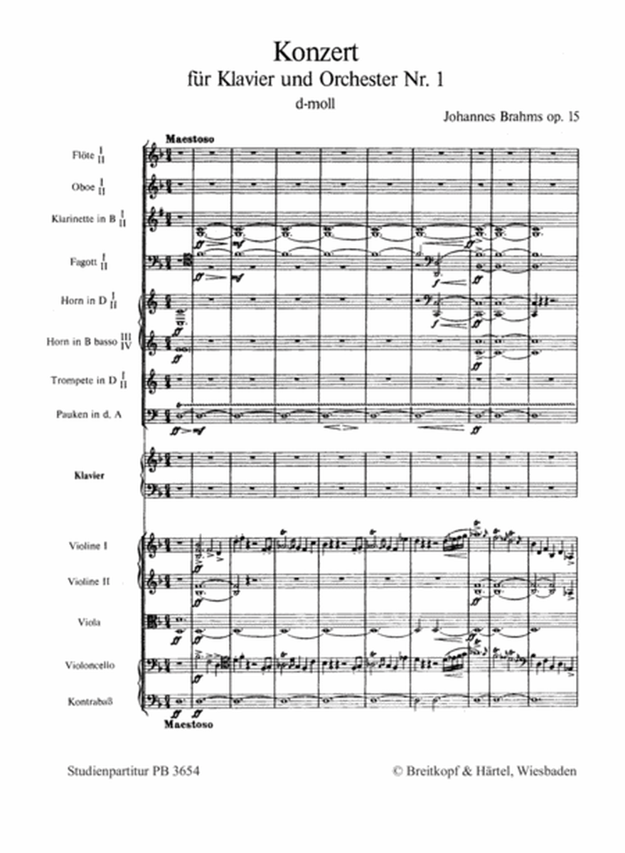 Piano Concerto No. 1 in D minor Op. 15