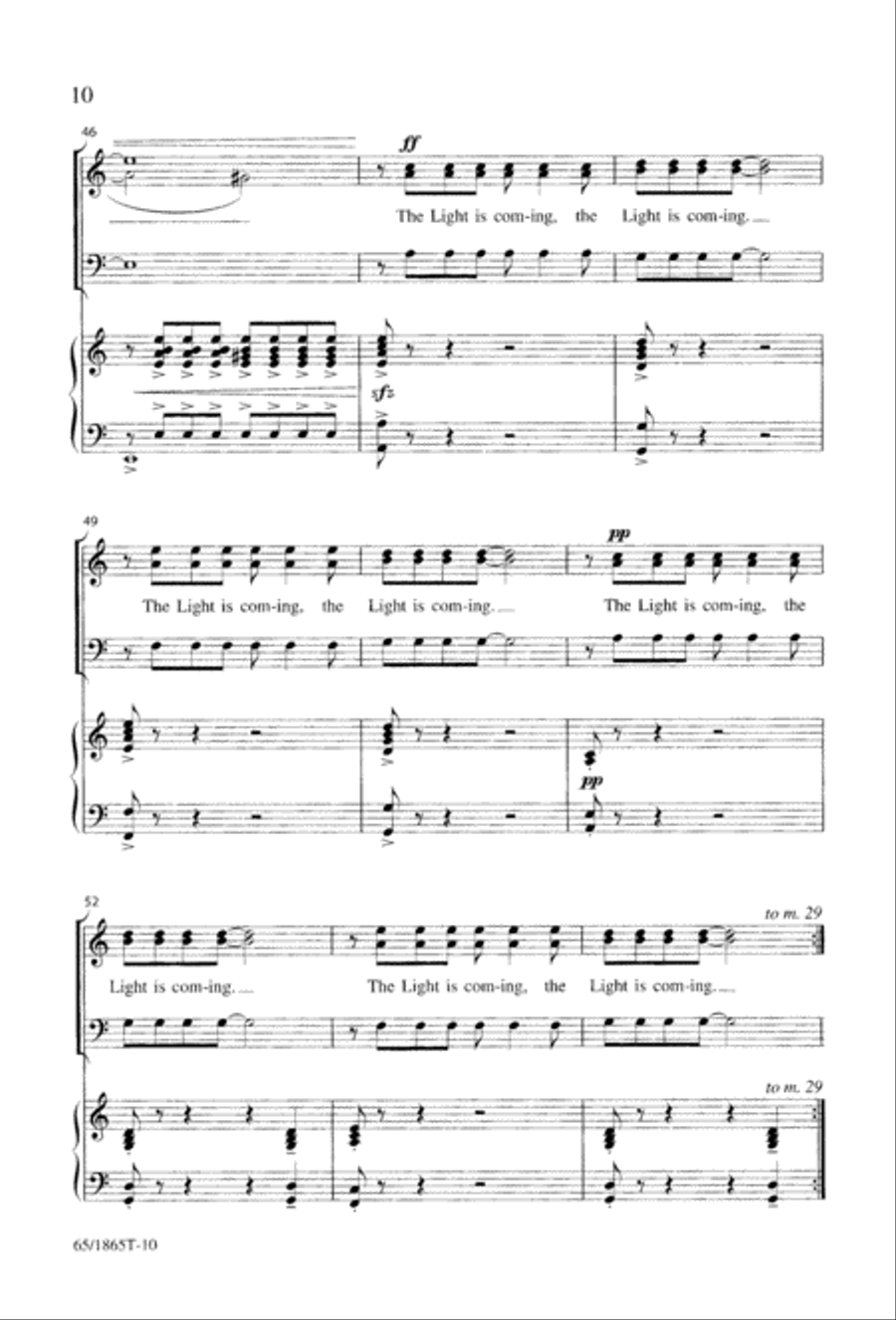 A Great Light A Great Light 3-Part scores gallery preview page 12