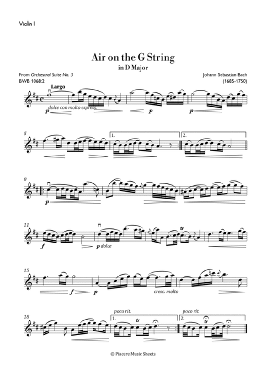 J.S. Bach - Air in the G String in D Major - Intermediate image number null