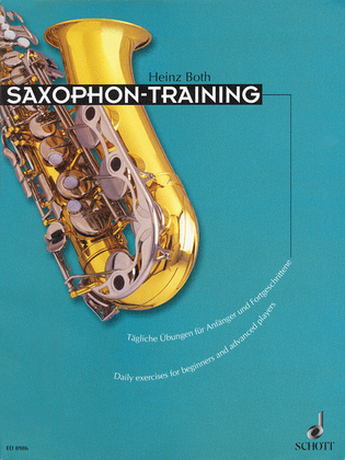 Book cover for Saxophone Training