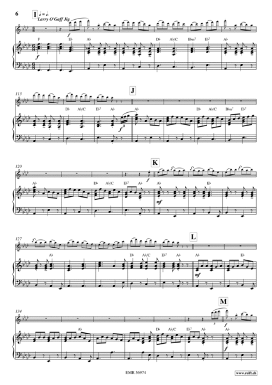 Western Medley Flute Solo scores gallery preview page 7