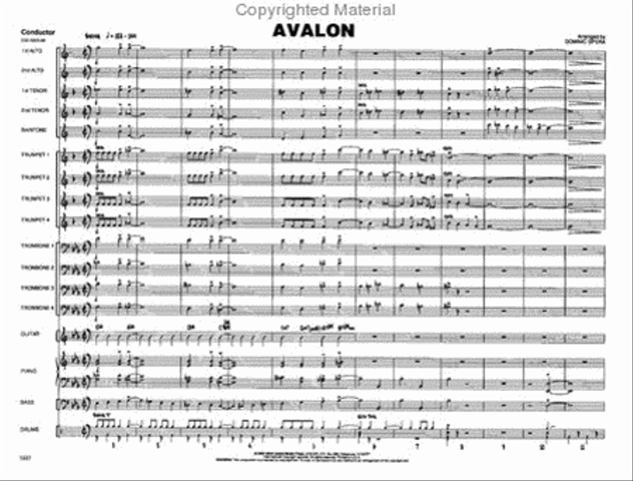 Avalon Jazz Ensemble scores gallery preview page 2
