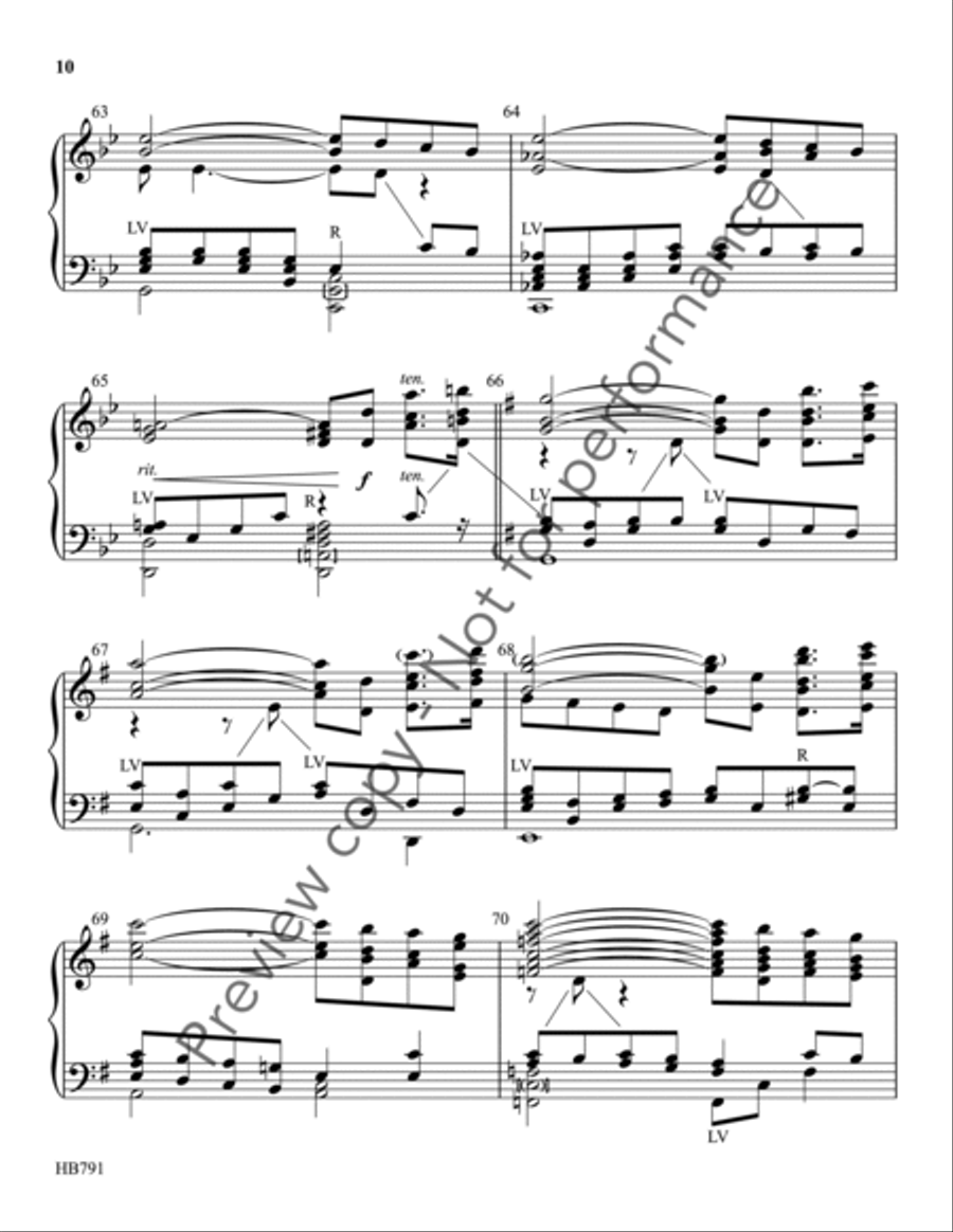 Awake, My Soul - Buckwalter 5-Octaves scores gallery preview page 10