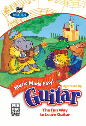Book cover for Music Made Easy -- Guitar