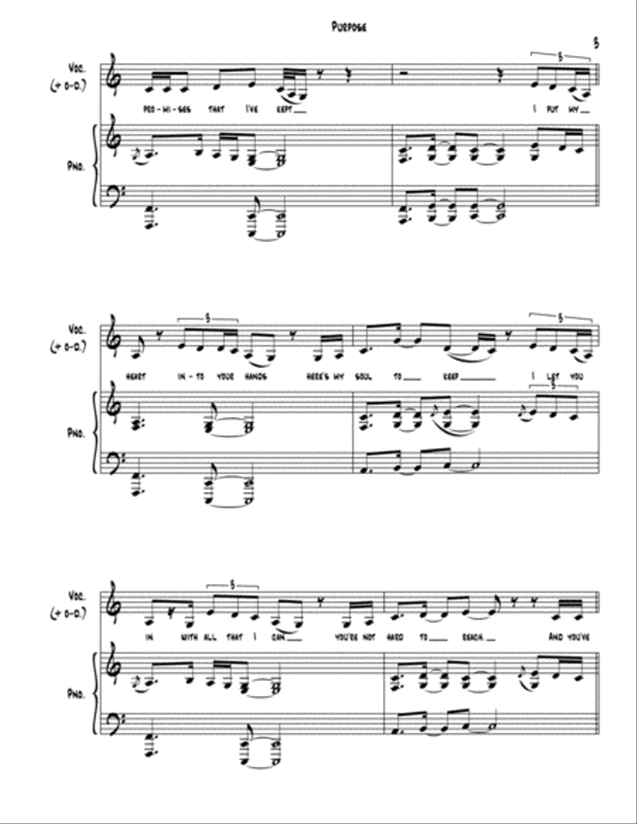 Purpose Voice Solo scores gallery preview page 3