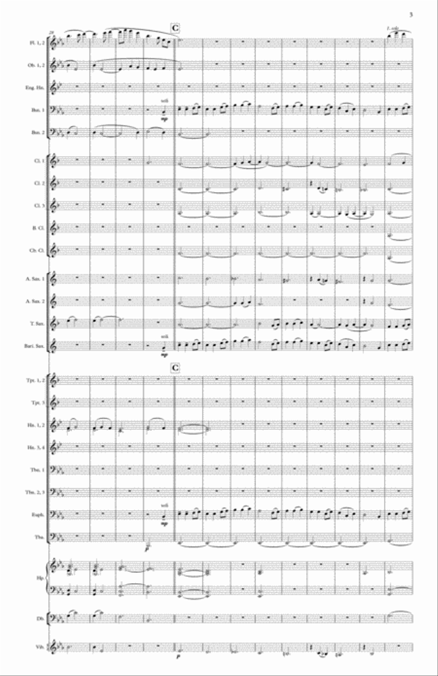 Away In A Manger Away In A Manger Concert Band scores gallery preview page 4