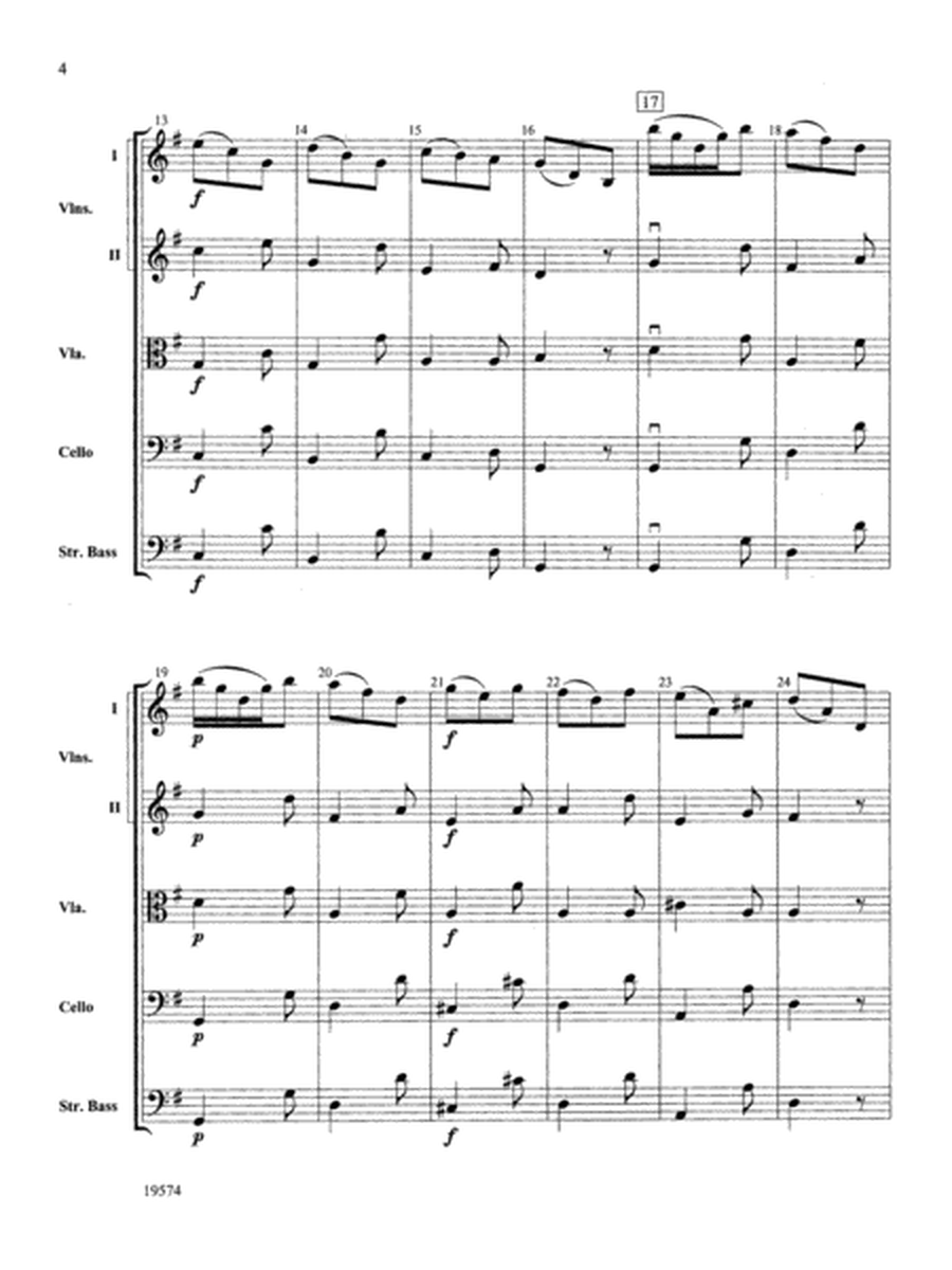 Selections from Don Quixote Suite: Score