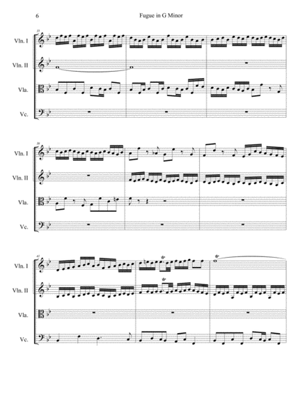 Fugue in G minor, BWV 578 (Little Fugue) image number null