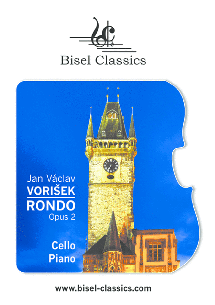 Rondo for Cello and Piano, Opus 2 Piano Accompaniment scores gallery preview page 1