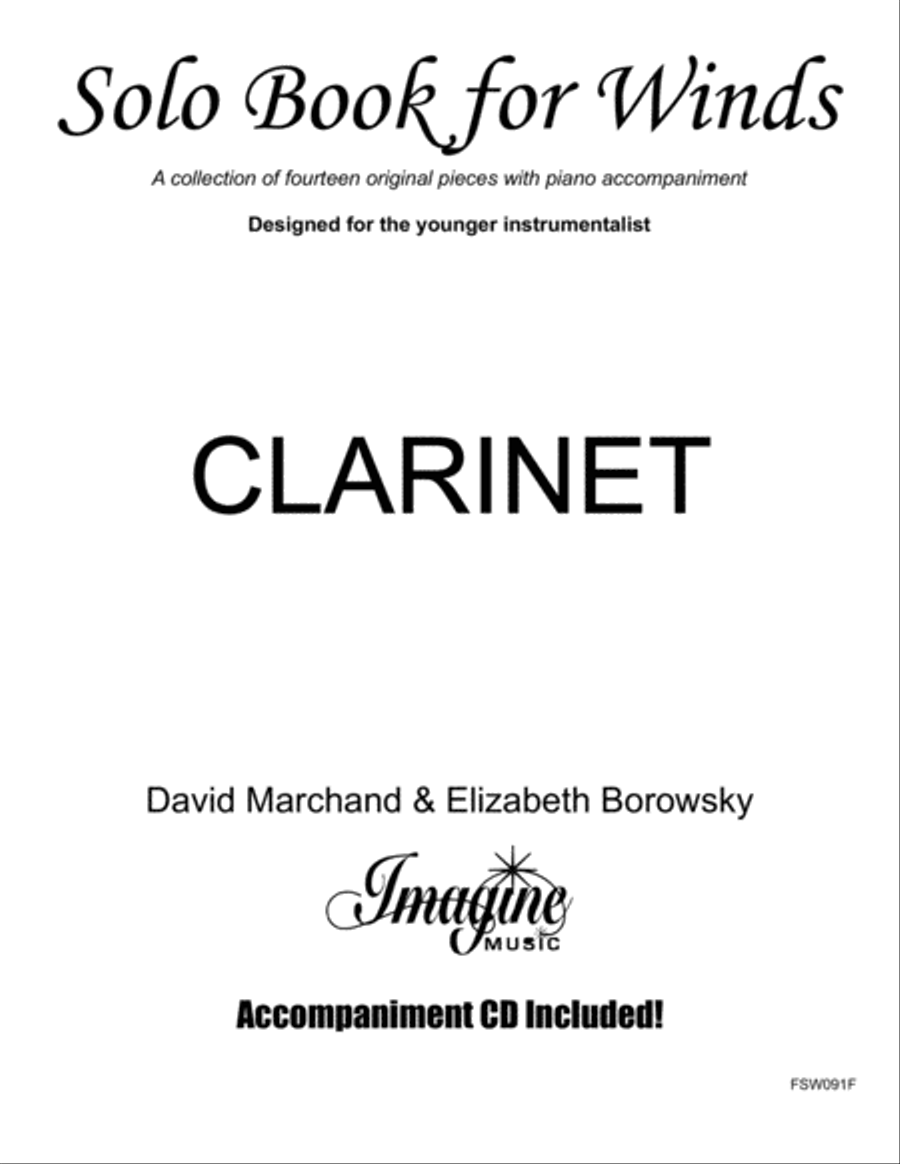 Solo Book for Winds - Complete Set Clarinet scores gallery preview page 2